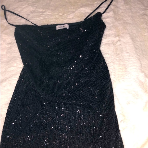 Black sparkly dress